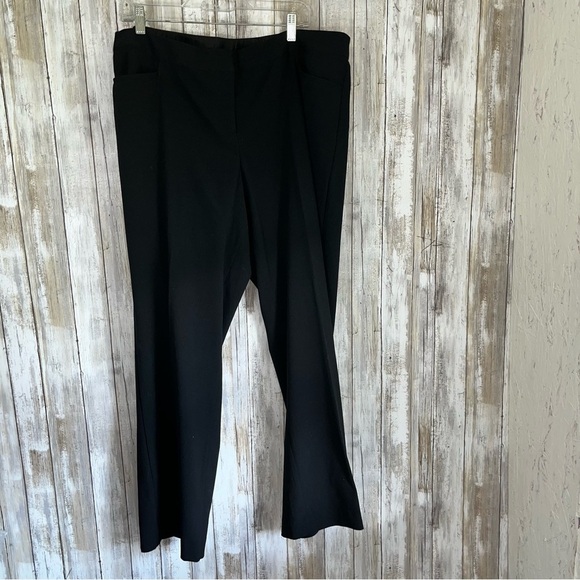 Lane Bryant Black Straight Leg Pants - Picture 1 of 6